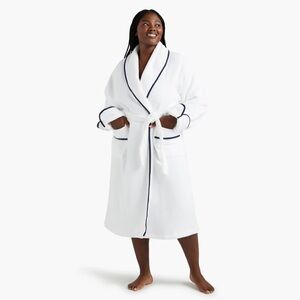 HILL HOUSE HOME Hotel Robe in Navy